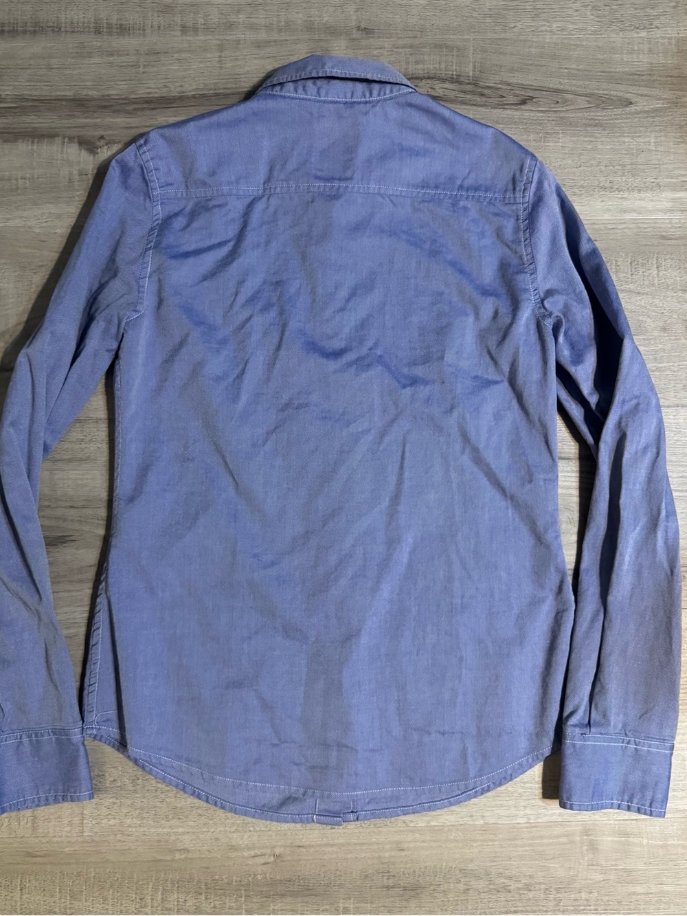 Talula Classic Fit Blue Button-Up Shirt Women’s Size S - Picture 6 of 6